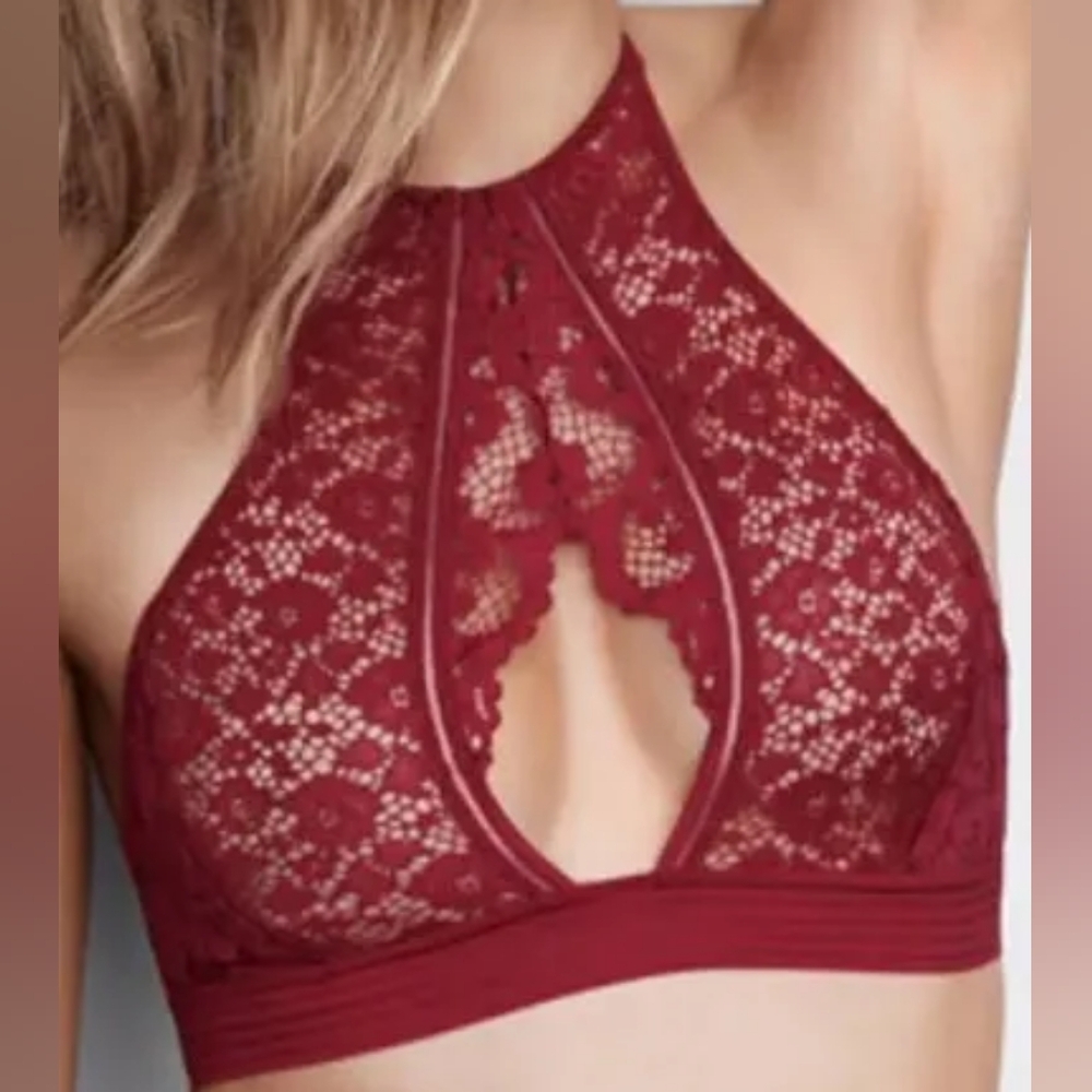 VICTORIA SECRET lace halter bra